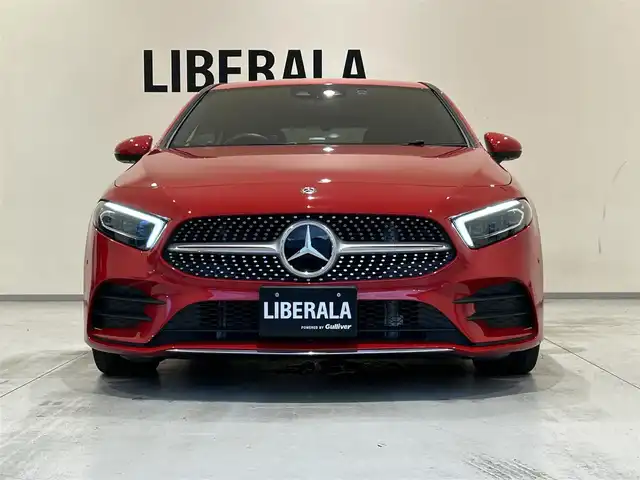 メルセデス・ベンツ Ａ１８０ スタイル AMGライン 熊本県 2020(令2)年 1.7万km ジュピターレッド ・純正ナビ/・CarPlay/・Bluetooth/・フルセグTV/・バックカメラ/・コーナーセンサー/・アダプティブクルーズコントロール/・ETC2.0/・前後ドライブレコーダー/・ハーフレザーシート/・前席シートヒーター/・アクティブハンドルアシスト/・アクティブレーンアシスト/・道路標識アシスト/・アクティブブレーキアシスト/・ブラインドスポットモニター/・ＬＥＤヘッドライト/・レーダー探知機/・ジュピターレッド