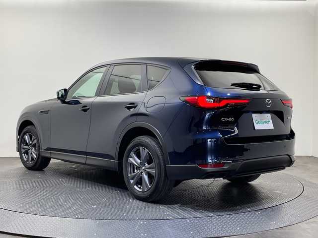 マツダ ＣＸ－６０ 25S Sパッケージ 愛媛県 2025(令7)年 0.4万km ディープクリスタルブルーマイカ １２．３型ナビ/フルセグ／Ｂｌｕｅｔｏｏｔｈ／ＵＳＢ/全方位カメラ/衝突軽減ブレーキ/レーダークルーズコントロール/レーンキープアシスト/ＥＴＣ/ブラインドスポットモニター/前後コーナーセンサー/オートマチックハイビーム