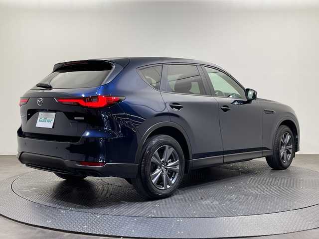 マツダ ＣＸ－６０ 25S Sパッケージ 愛媛県 2025(令7)年 0.4万km ディープクリスタルブルーマイカ １２．３型ナビ/フルセグ／Ｂｌｕｅｔｏｏｔｈ／ＵＳＢ/全方位カメラ/衝突軽減ブレーキ/レーダークルーズコントロール/レーンキープアシスト/ＥＴＣ/ブラインドスポットモニター/前後コーナーセンサー/オートマチックハイビーム