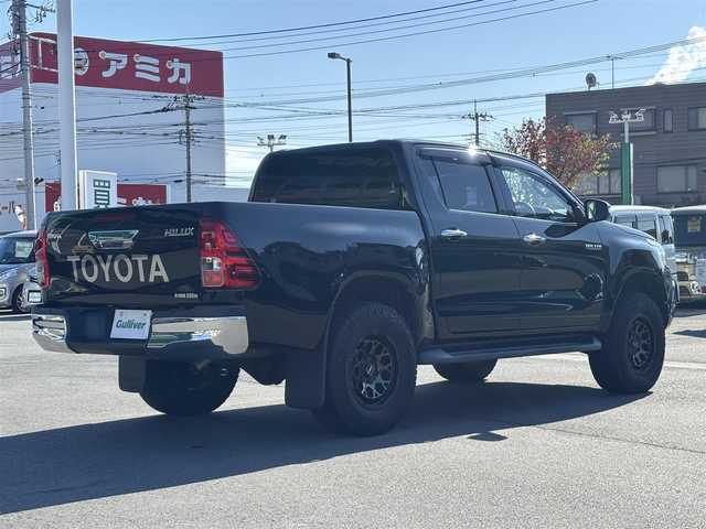 トヨタ ハイラックス Z 道東・釧路十勝 2018(平30)年 5万km アティチュードブラックマイカ 4WD/寒冷地仕様車/運転支援システム/・PCS(プリクラッシュセーフティ)/・LDA(レーンディパーチャーアラート)/・クルーズコントロール/ALPINEフローティングナビ/ (CD/DVD/BT)/フルセグTV/バックカメラ/ETC/ALPINEドライブレーコーダー/革巻きステアリング/ステアリングスイッチ/プッシュスタート/スマートキー/スペアキー/社外17インチAW/オートライト/純正LEDヘッドライト/フォグランプ/ (フロント/リア)/純正ドアバイザー/電動格納ミラー/ウインカーミラー/ミラーヒーター/横滑り防止装置/DAC(ダウンヒルアシストコントロール)/ナビ取扱説明書/取扱説明書/保証書