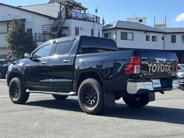 トヨタ ハイラックス Z 道東・釧路十勝 2018(平30)年 5万km アティチュードブラックマイカ 4WD/寒冷地仕様車/運転支援システム/・PCS(プリクラッシュセーフティ)/・LDA(レーンディパーチャーアラート)/・クルーズコントロール/ALPINEフローティングナビ/ (CD/DVD/BT)/フルセグTV/バックカメラ/ETC/ALPINEドライブレーコーダー/革巻きステアリング/ステアリングスイッチ/プッシュスタート/スマートキー/スペアキー/社外17インチAW/オートライト/純正LEDヘッドライト/フォグランプ/ (フロント/リア)/純正ドアバイザー/電動格納ミラー/ウインカーミラー/ミラーヒーター/横滑り防止装置/DAC(ダウンヒルアシストコントロール)/ナビ取扱説明書/取扱説明書/保証書