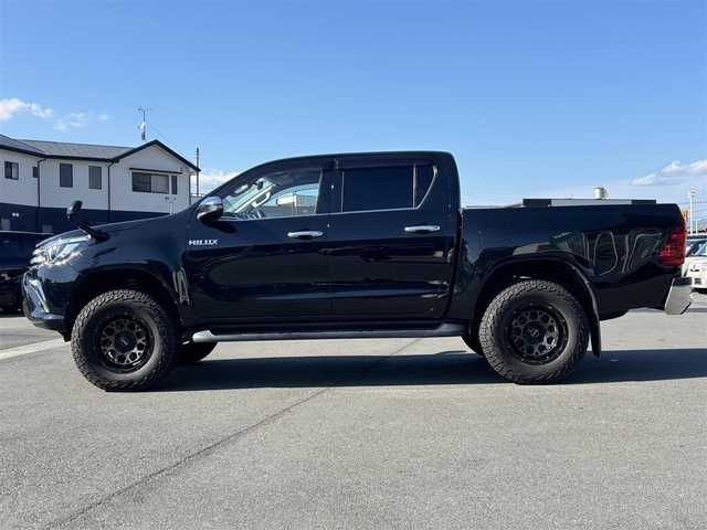 トヨタ ハイラックス Z 道東・釧路十勝 2018(平30)年 5万km アティチュードブラックマイカ 4WD/寒冷地仕様車/運転支援システム/・PCS(プリクラッシュセーフティ)/・LDA(レーンディパーチャーアラート)/・クルーズコントロール/ALPINEフローティングナビ/ (CD/DVD/BT)/フルセグTV/バックカメラ/ETC/ALPINEドライブレーコーダー/革巻きステアリング/ステアリングスイッチ/プッシュスタート/スマートキー/スペアキー/社外17インチAW/オートライト/純正LEDヘッドライト/フォグランプ/ (フロント/リア)/純正ドアバイザー/電動格納ミラー/ウインカーミラー/ミラーヒーター/横滑り防止装置/DAC(ダウンヒルアシストコントロール)/ナビ取扱説明書/取扱説明書/保証書