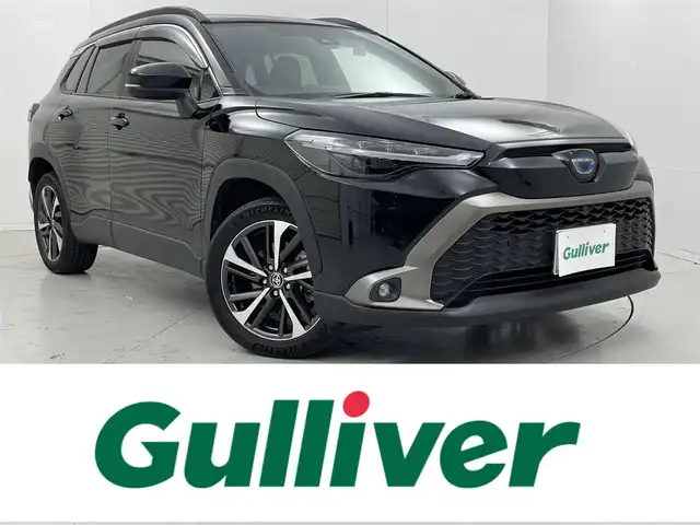 トヨタ カローラ クロス ハイブリッド Z 茨城県 2023(令5)年 3.2万km ホワイトパールクリスタルシャイン 純正ナビ/・Bluetooth接続/・バックカメラ（全方位モニター）/ハーフレザーシート/パワーシート（運転席）/サンルーフ/電動リアゲート/ドライブレコーダー（前後）/コーナーセンサー/ルーフレール/オートマチックハイビーム/レーンアシストキープ/アイドリングストップ/ABS/横滑り防止装置/盗難防止装置/衝突被害軽減システム