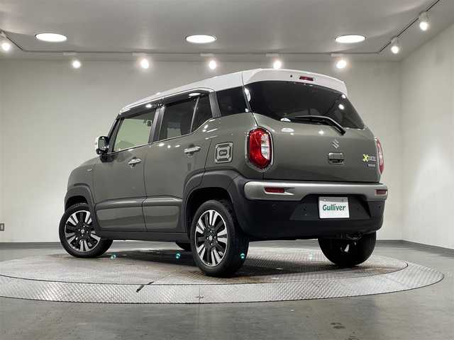 スズキ クロスビー HYBRID MZ 愛知県 2023(令5)年 2.8万km タフカーキパールメタリック/ホワイト2トーン 純正８インチナビ　/（AM/FM/Bluetooth/SD/iPod/フルセグTV/USB/CD・DVD再生)/アラウンドビューモニター　/衝突軽減ブレーキ　/レーダークルーズコントロール　/シートヒーター　/ビルトインＥＴＣ　/デジタルインナーミラー　/前後ドライブレコーダー　/ＬＥＤヘッドライト/LEDフォグランプ　/車線逸脱警報　/誤発進抑制機能/アダプティブハイビームシステム/標識認識機能/アイドリングストップ/パドルシフト/USB接続/ISOFIX/純正フロアマット/純正16インチAW/プッシュスタート/　　-スマートキー