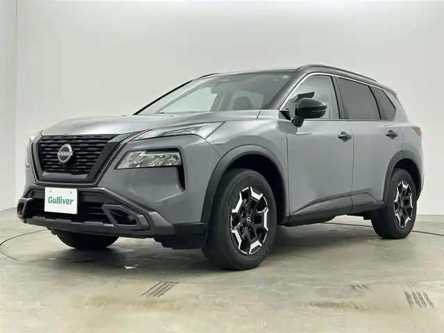 日産 エクストレイル X e－4ORCE エクストリーマーX 岡山県 2024(令6)年 0.5万km ステルスグレー/スーパーブラック 純正１２．３インチナビ　/プロパイロット　/全方位カメラ　/レーダークルーズコントロール　/１００Ｖ電源　/ＥＴＣ２．０　/シートヒーター　全席/ＬＥＤヘッドライト　/純正ドライブレコーダー　全方位/デジタルインナーミラー　/フォグライト/ステアリングヒーター/ブラインドスポットモニター/禁煙車/コーナーセンサー　前後/オートブレーキホールド/パワーシート　前席/シートメモリー/アダプティブヘッドライト