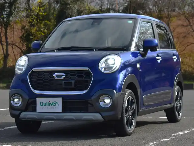 ダイハツ キャスト アクティバ G SAⅡ 福岡県 2017(平29)年 3.8万km ディープブルークリスタルマイカ スマートアシストII/社外ナビ(CN-HDS700D)/バックカメラ/純正15インチアルミホイール/LEDヘッドライト/フォグランプ/ETC/アイドリングストップ