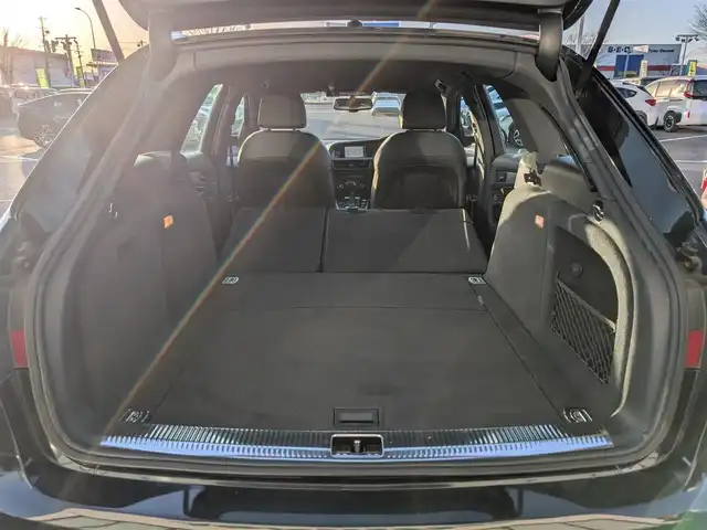 アウディ Ａ４ アバント 2．0 TFSI 福井県 2014(平26)年 4.6万km 黒 純正メーカーオプションナビ/・（フルセグTV/CD/DVD/Bluetooth/HDD）/バックカメラ/衝突被害軽減システム/横滑り防止装置/レーンキープアシスト/電動パーキング/前席シートヒーター/前席パワーシート/ハーフレザーシート/ETC/ドライブレコーダー/オートLEDライト/純正18インチAW/スマートキー