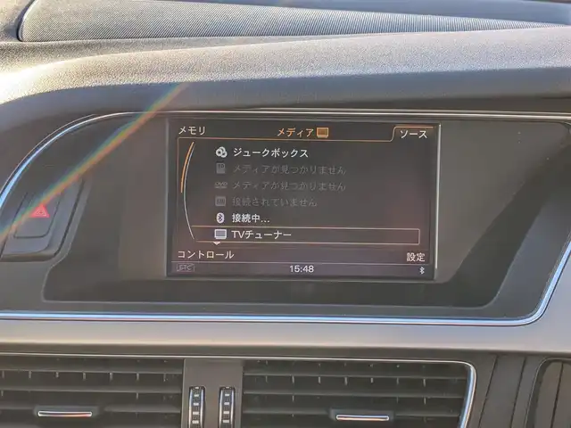 アウディ Ａ４ アバント 2．0 TFSI 福井県 2014(平26)年 4.6万km 黒 純正メーカーオプションナビ/・（フルセグTV/CD/DVD/Bluetooth/HDD）/バックカメラ/衝突被害軽減システム/横滑り防止装置/レーンキープアシスト/電動パーキング/前席シートヒーター/前席パワーシート/ハーフレザーシート/ETC/ドライブレコーダー/オートLEDライト/純正18インチAW/スマートキー
