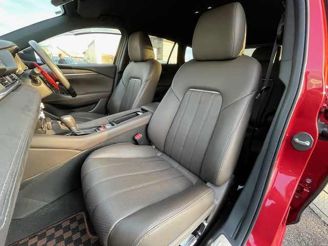 マツダ マツダ６ワゴン XD Lパッケージ 静岡県 2019(令1)年 4.5万km ソウルレッドクリスタルM ●純正ナビ/(フルセグ/CD/DVD/BT/AUX)/●レザーシート/●前席パワーシート/(運転席シートメモリ付き)/●前席シートヒーター＆エアシート/●全方位カメラ/●マツダライダークルーズコントロール/●スマートブレーキサポート/●レーンキープアシスト/●前後パーキングセンサー/●電動パーキングブレーキ/●オートブレーキホールド/●LEDヘッドライト/●オートライト/●革巻きステアリング/●ステアリングスイッチ/●ステアリングヒーター/●ETC/●前後ドライブレコーダー/●ヘッドアップディスプレイ/●パドルシフト/●BOSEサウンドシステム/●電動格納ウィンカーミラー/●車高調(TEIN)/●電子減衰調整コントローラー(TEIN)/●ドアバイザー/●スマートキー/●プッシュスタート/●社外フロアマット/●社外20インチアルミホイール/(MLJ hyperion)/●ダブル＋サイドSRS＋ABS