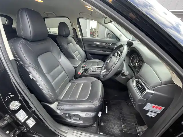 マツダ ＣＸ－５ XD Lパッケージ 滋賀県 2019(令1)年 6.7万km ジェットブラックマイカ 純正7インチナビ/【Bluetooth/CD/DVD/フルセグTV】/レザーシート/全方位カメラ/追従クルーズコントロール/ブラインドスポットモニタリング/クリアランスソナー/レーンキープアシスト/前後ドライブレコーダー/LEDヘッドライト/オートマチックハイビーム/D/Nパワーシート/D/Nシートヒーター/ステアリングヒーター/ETC/ヘッドアップディスプレイ/電動パーキングブレーキ/オートブレーキホールド/パワーバックドア/純正フロアマット/プッシュスタート/スマートキー/ステアリングリモコン