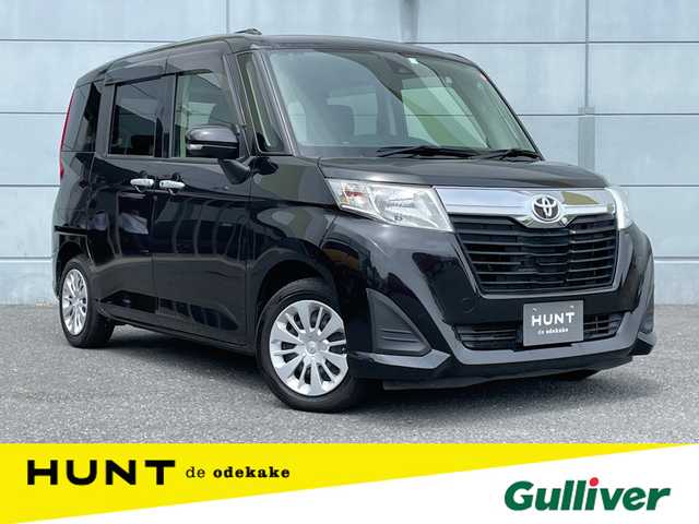 トヨタ ルーミー G S 千葉県 2018(平30)年 3.6万km ブラックマイカメタリック 純正7インチメモリナビ/(CD/DVD/BT/フルセグTV)/バックカメラ/両側パワースライドドア/衝突被害軽減ブレーキ/スマートキー/プッシュスタート/ETC/電格ミラー/ウィンカーミラー/オートライト/ヘッドライトレベライザー/ステアリングスイッチ/フロアマット