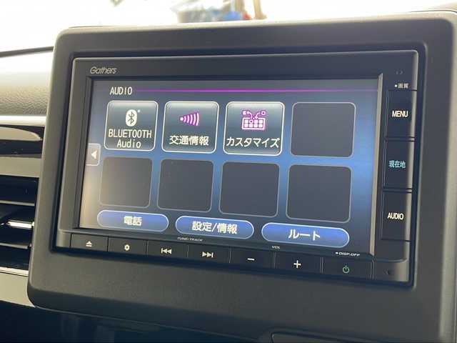 ホンダ Ｎ ＢＯＸ L 沖縄県 2021(令3)年 1.3万km シャイニンググレーM 純正ナビ(VXM-215Ci)/（CD　Bluetooth接続　USB）/バックカメラ/パワースライドドア/前後ドライブレコーダー/コーナーセンサー/レーダークルーズコントロール/ステアリングスイッチ/シートヒーター/LEDヘッドライト/オートライト/純正フロアマット/純正14インチアルミホイール/保証書/取扱説明書