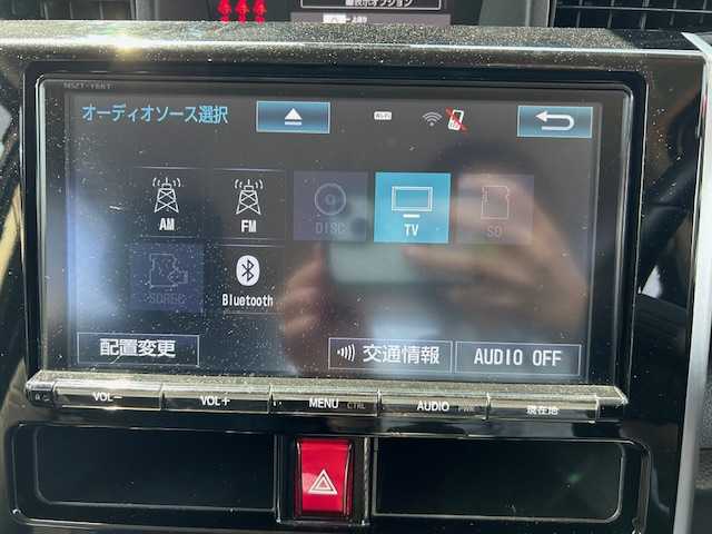 トヨタ タンク カスタムG S 埼玉県 2017(平29)年 4.2万km パールホワイトⅢ スマートアシスト　/純正9インチメモリナビ/　　CD/DVD/BT/フルセグ　/バックカメラ　/両側パワースライドドア　/クルーズコントロール　/LEDオートライト　/純正14インチアルミホイール　/ステアリングスイッチ　/純正ETC
