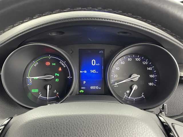 トヨタ Ｃ－ＨＲ G モード ネロ 大分県 2019(平31)年 7万km メタルストリームM Toyota Safety Sense/・プリクラッシュセーフティ/・レーントレーシングアシスト/・オートマチックハイビーム/・レーダークルコン/・ロードサインアシスト/ブラインドスポットモニター/純正ナビ/(フルセグTV/BT/CD/DVD)/前方ドライブレコーダー/ビルドインETC/電動パーキングブレーキ/オートホールドブレーキ/ハーフレザーシート/シートヒーター/スマートキー/純正フロアマット/純正アルミ