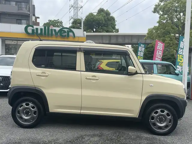 スズキ ハスラー G 神奈川県 2017(平29)年 4万km シフォンアイボリーM ワンオーナー /社外ナビ/CD /DVD /SD /USB /BT /フルセグ/社外ツィーター/ETC/ドアバイザー/アイドリングストップ/運転席シートヒーター/ヘッドライトレベライザー/白パイピングシート/白インテリアトリム/フェールタンクデカール/キーレス/スペアキー/新車時保証書/取扱説明書/ナビ取扱説明書