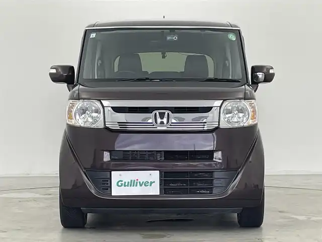 ホンダ Ｎ ＢＯＸ スラッシュ G ターボLインテリアカラーパッケージ 群馬県 2017(平29)年 4.9万km プレミアムディープモカパール 純正メモリナビ　【型番　VXM-174VFXi】/　フルセグTV/FM/AM/CD/DVD/Bluetooth/前後ドライブレコーダー/バックカメラ/ETC/HIDヘッドライト/オートライト/充電用USBジャック/電動パーキングブレーキ/パドルシフト/ディスチャージヘッドライト(オートライトコントロール機構付)/IRカット(遮熱)/スーパーUVカットフロントドアガラス/社外15インチAW