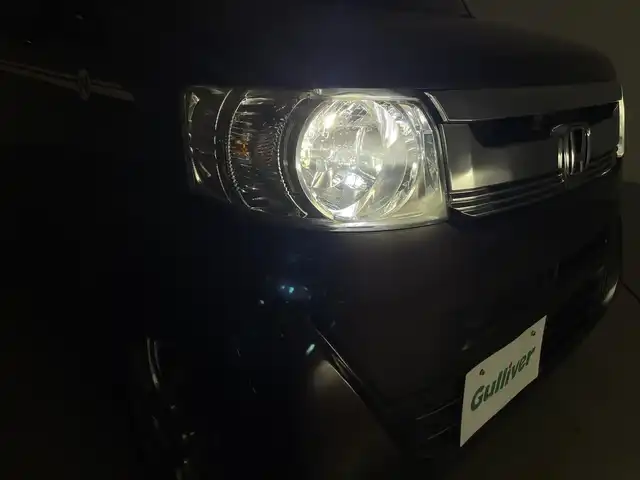 ホンダ Ｎ ＢＯＸ スラッシュ G ターボLインテリアカラーパッケージ 群馬県 2017(平29)年 4.9万km プレミアムディープモカパール 純正メモリナビ　【型番　VXM-174VFXi】/　フルセグTV/FM/AM/CD/DVD/Bluetooth/前後ドライブレコーダー/バックカメラ/ETC/HIDヘッドライト/オートライト/充電用USBジャック/電動パーキングブレーキ/パドルシフト/ディスチャージヘッドライト(オートライトコントロール機構付)/IRカット(遮熱)/スーパーUVカットフロントドアガラス/社外15インチAW