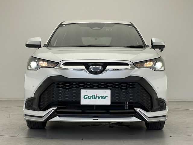 トヨタ カローラ クロス G 愛知県 2024(令6)年 1.4万km プラチナホワイトパールマイカ 衝突軽減システム/モデリスタエアロ/純正ディズプレイオーディオ　ナビなし/レーダークルーズコントロール/フルセグ/Bluetooth/バックカメラ/コーナーセンサー/ETC2.0/LEDヘッドライト/レーンキープアシスト/オートマチックハイビーム/ドライブレコーダー/ステアリングスイッチ/スマートキー/プッシュスタート