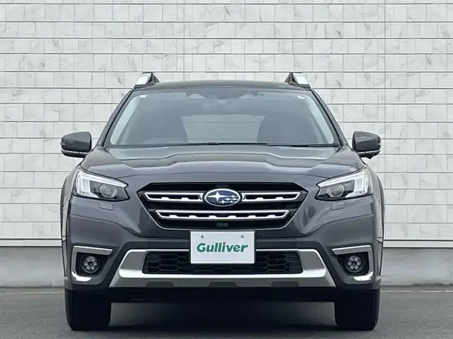 スバル アウトバック リミテッドEX 岩手県 2021(令3)年 5.2万km マグネタイトグレーメタリック 禁煙車/4WD/本革シート/X-MODE/パドルシフト/アイサイトX/渋滞時ハンズオフアシスト/アダプティブクルーズコントロール/ツーリングアシスト/AT誤発進抑制制御/ハイビームアシスト/ヒルディセントコントロール/ステアリング連動ヘッドランプ/パワーシート/シートヒーター/ステアリングヒーター　/11.6インチナビ　/アップルカープレイ/アンドロイドオート/ETC2.0/ドライブレコーダー/バックフロントサイドカメラ/LEDヘッドライト/サマータイヤ積み込みあり　BBS RE-V R054 １８インチ