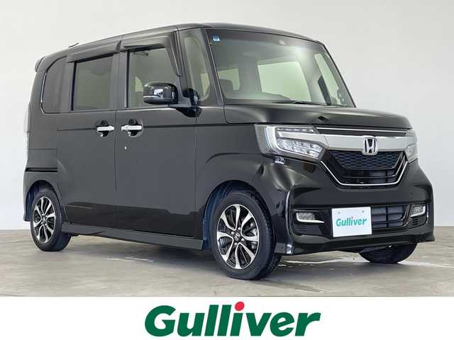 ホンダ Ｎ ＢＯＸ カスタム G L ホンダセンシング 鹿児島県 2019(令1)年 4.8万km クリスタルブラックパール ワンオーナー/カロッツェリア9インチメモリナビ/　＊フルセグテレビ/Bluetooth/DVD/CD/ホンダセンシング（安全運転支援システム）/●衝突軽減ブレーキ〈CMBS〉/●誤発進抑制機能/●後方誤発進抑制機能/●歩行者事故低減ステアリング/●路外逸脱抑制機能/●ACC〈アダプティブ・クルーズ・コントロール〉/●LKAS〈車線維持支援システム〉/●オートハイビーム/●先行車発進お知らせ機能/●標識認識機能/パワースライドドア（運転席側/助手席側）/LEDヘッドランプ/オートライト/ボディ同色電動オート格納ドアミラー/155/65R14タイヤ/　＊14インチアルミホイール/ハーフシェイドフロントウィンドウ/ロールサンシェイド（後席左右）/SRSエアバック（運転席/助手席/サイド/カーテン）/プラズマクラスター付オートエアコン/リアヒーターダクト/スマートキーシステム/プッシュスタート