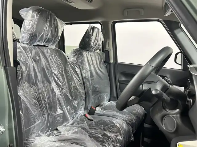 三菱 デリカミニ T プレミアム 大阪府 2025(令7)年 0.1千km Ｄグリーン 未使用車　ディスプレイオーディオ　全方位カメラ　ハーフレザー　ターボ　ダウンヒルアシスト　ルーフレール　シートヒーター　ハンドルヒーター　レーダークルコン　衝突軽減　レーンアシスト　スマートキー