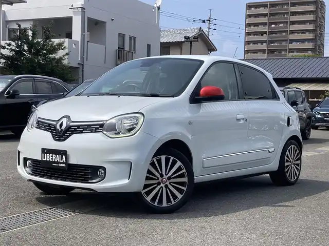 ルノー トゥインゴ ルコックスポルティフ 熊本県 2020(令2)年 3.3万km パール ・キーレス/・パーキングセンサー/・レーンキープアシスト/・ハーフレザーシート/・前席シートヒーター /・純正ディスプレイオーディオ/　【Bluetooth・USB・AUX・AppleCarPlay】/・バックカメラ/・ETC/・ドライブレコーダー(前方録画)/・フォグランプ/・純正マット