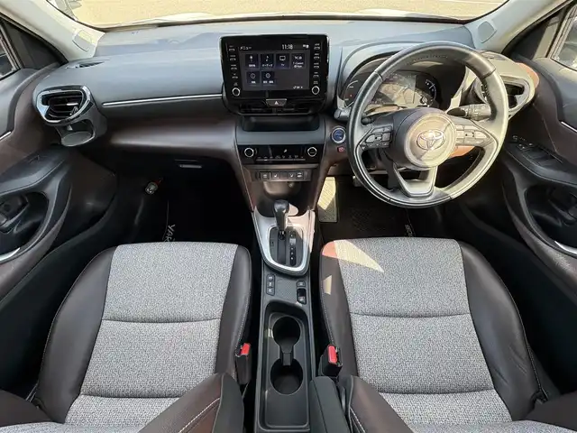 トヨタ ヤリスクロス ハイブリッド Z 大分県 2020(令2)年 6.4万km ホワイトパールクリスタルシャイン ・ナビ(BT/USB/Miracast)/・モデリスタエアロ/・パノラマビュー/・フルセグテレビ/・テレビキャンセラー/・プリクラッシュセーフティ/・レーンキープアシスト/・ブラインドスポットモニター/・レーダークルーズコントロール/・オートハイビーム/・ETC/・ドライブレコーダー/・オートホールド/・スマートキー/・プッシュスタートボタン/・純正アルミホイール