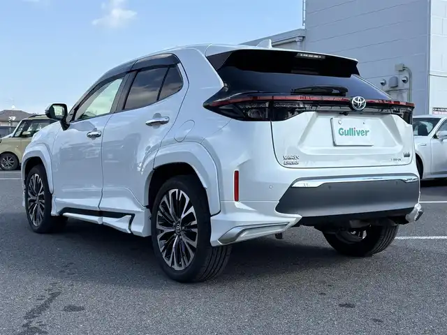 トヨタ ヤリスクロス ハイブリッド Z 大分県 2020(令2)年 6.4万km ホワイトパールクリスタルシャイン ・ナビ(BT/USB/Miracast)/・モデリスタエアロ/・パノラマビュー/・フルセグテレビ/・テレビキャンセラー/・プリクラッシュセーフティ/・レーンキープアシスト/・ブラインドスポットモニター/・レーダークルーズコントロール/・オートハイビーム/・ETC/・ドライブレコーダー/・オートホールド/・スマートキー/・プッシュスタートボタン/・純正アルミホイール