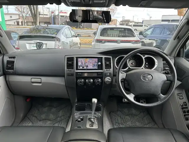 トヨタ ハイラックス サーフ SSR－X LTD 宮城県 2009(平21)年 16.2万km ブラック 純正ＨＤＤナビ（ワンセグＴＶ、ラジオ、ＢＴ、ＤＶＤ）//サンルーフ//ホワイトレターインセプションＡ/Ｔ//レアマイスターAW//純正フロアマット//ルーフレール//社外シートカバー//社外エンジンスターター//スペアタイヤ//ETC//１００V電源//バックカメラ//オートライト//センターデフロック//リモコンキー