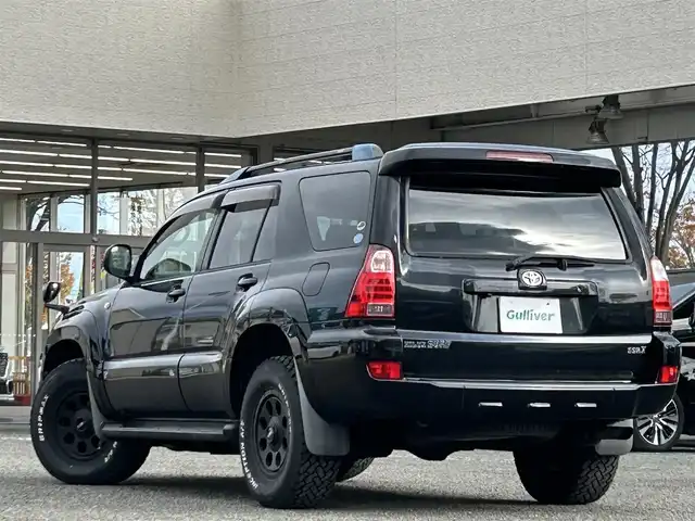 トヨタ ハイラックス サーフ SSR－X LTD 宮城県 2009(平21)年 16.2万km ブラック 純正ＨＤＤナビ（ワンセグＴＶ、ラジオ、ＢＴ、ＤＶＤ）//サンルーフ//ホワイトレターインセプションＡ/Ｔ//レアマイスターAW//純正フロアマット//ルーフレール//社外シートカバー//社外エンジンスターター//スペアタイヤ//ETC//１００V電源//バックカメラ//オートライト//センターデフロック//リモコンキー