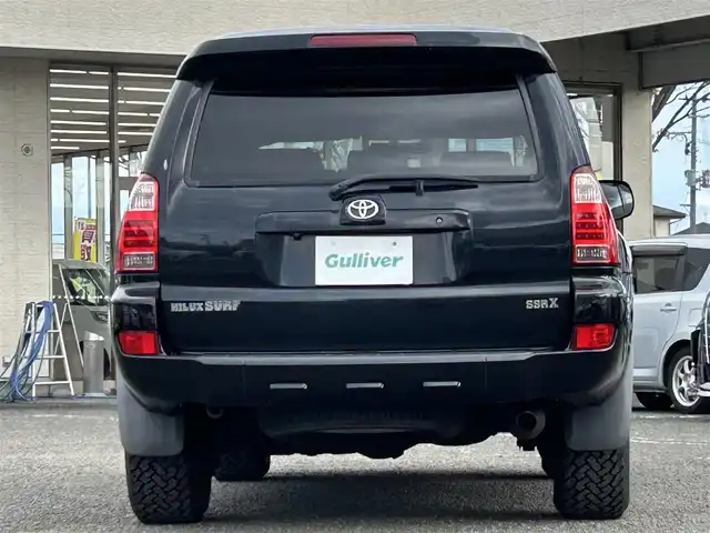 トヨタ ハイラックス サーフ SSR－X LTD 宮城県 2009(平21)年 16.2万km ブラック 純正ＨＤＤナビ（ワンセグＴＶ、ラジオ、ＢＴ、ＤＶＤ）//サンルーフ//ホワイトレターインセプションＡ/Ｔ//レアマイスターAW//純正フロアマット//ルーフレール//社外シートカバー//社外エンジンスターター//スペアタイヤ//ETC//１００V電源//バックカメラ//オートライト//センターデフロック//リモコンキー