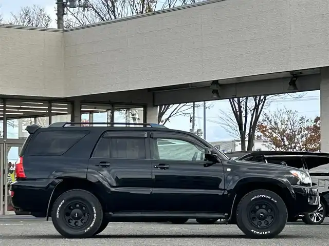 トヨタ ハイラックス サーフ SSR－X LTD 宮城県 2009(平21)年 16.2万km ブラック 純正ＨＤＤナビ（ワンセグＴＶ、ラジオ、ＢＴ、ＤＶＤ）//サンルーフ//ホワイトレターインセプションＡ/Ｔ//レアマイスターAW//純正フロアマット//ルーフレール//社外シートカバー//社外エンジンスターター//スペアタイヤ//ETC//１００V電源//バックカメラ//オートライト//センターデフロック//リモコンキー