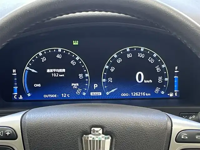 トヨタ クラウン ハイブリッド Lパッケージ 宮城県 2010(平22)年 12.7万km ホワイトパールクリスタルシャイン 純正メモリーナビ/（ＡＭ／ＦＭ／ＣＤ／ＤＶＤ）　/フルセグテレビ　/クルーズコントロール　/横滑り防止装置　/前席パワーシート　/スマートキー　/プッシュスタート　/ＥＴＣ