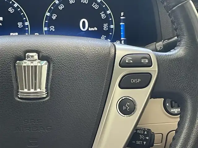 トヨタ クラウン ハイブリッド Lパッケージ 宮城県 2010(平22)年 12.7万km ホワイトパールクリスタルシャイン 純正メモリーナビ/（ＡＭ／ＦＭ／ＣＤ／ＤＶＤ）　/フルセグテレビ　/クルーズコントロール　/横滑り防止装置　/前席パワーシート　/スマートキー　/プッシュスタート　/ＥＴＣ