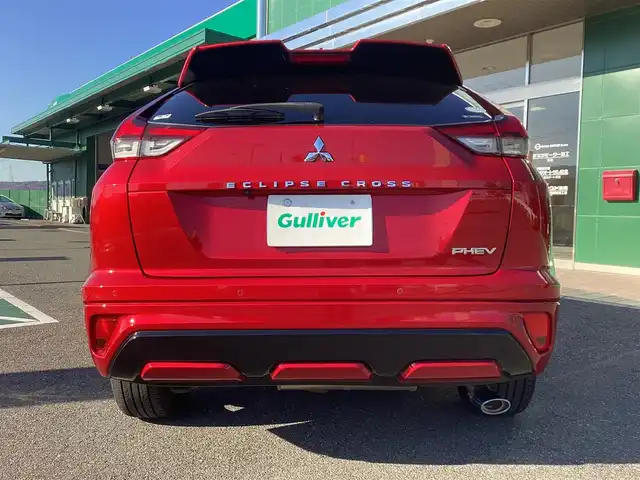 三菱 エクリプス クロス ＰＨＥＶ P 奈良県 2021(令3)年 9.2万km レッドダイヤモンド ワンオーナー/純正メモリーナビ(BT・フルセグ)/全方位カメラ/前後ドライブレコーダー/クルーズコントロール/パワーシート/シートヒーター/ハンドルスイッチ/パドルシフト/ヘッドアップディスプレイ/ハーフレザーシート/ETC/純正１８インチアルミ/スマートキー２個/充電ケーブル有り