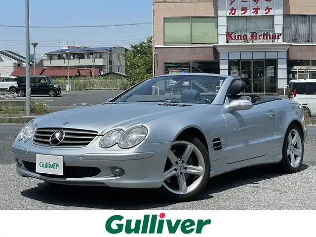 メルセデス ベンツ ｓｌ Sl500 バリオルーフ 黒革エアシート ヒーター 04年式 平成16年式 テルリウムシルバー Id 中古車検索のガリバー