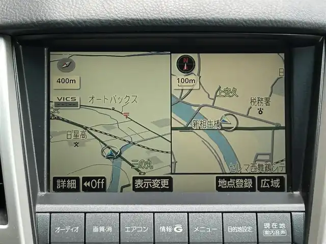 トヨタ ハリアー 240G 京都府 2009(平21)年 4.8万km ブラック 純正ナビ/禁煙車/バックカメラ/純正アルミ/ドラレコ/ETC