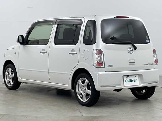 ダイハツ ミラ ココア X 道央・札幌 2013(平25)年 3.8万km パールホワイトⅢ ・4WD/・社外ナビ　TV＆DVD＆CD/・バックカメラ/・エコアイドル/・スマートキー/・電動格納ドアミラー/・ドアミラーヒーター/・オートエアコン/・社外14インチアルミホイール/・社外13インチアルミ付冬タイヤ積込