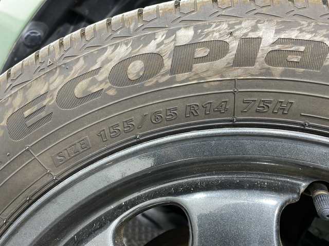 マツダ フレアワゴンタフスタイル ハイブリッドXS 広島県 2019(令1)年 4.3万km ツールグリーンパールメタリック/ガンメタリック 社外ナビ/両側パワースライドドア/ルーフレール/シートヒーター/バックカメラ/デュアルセンサーブレーキサポート/車線逸脱警報/ハイビームアシスト/誤発進抑制機能/LEDヘッドランプ/純正15インチホイールキャップ/ETC/ドライブレコーダー