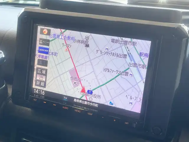 スズキ ジムニー XC 島根県 2020(令2)年 3.2万km ジャングルグリーン リフトアップ車/純正8インチナビ（パナソニック）/フルセグTV/Ｂｌｕｅｔｏｏｔｈ/DVD再生/バックカメラ/クルーズコントロール　/ドライブレコーダー　/ＥＴＣ　/社外牽引フッ（monster sport）/社外16インチアルミ（マーテルギアビースト）/前席シートヒーター/オートライト/ハイビーム/衝突被害軽減システム　/レーンキープアシスト　/横滑り防止装置　/純正フロアマット