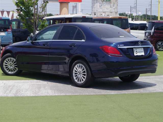 メルセデス・ベンツ Ｃ１８０ 千葉県 2019(平31)年 4.7万km カバンサイトブルー アクティブブレーキアシスト/レーンチェンジアシスト/ブラインドスポットアシスト/アテンションアシスト/純正HDDナビ/地デジTV/【Bluetooth接続】/バックカメラ/前席パワーシート/ETC（2.0）/LEDヘッドライト/ウインカーミラー/純正16インチアルミホイル/サイド/カーテンエアバッグ/キーレスゴー
