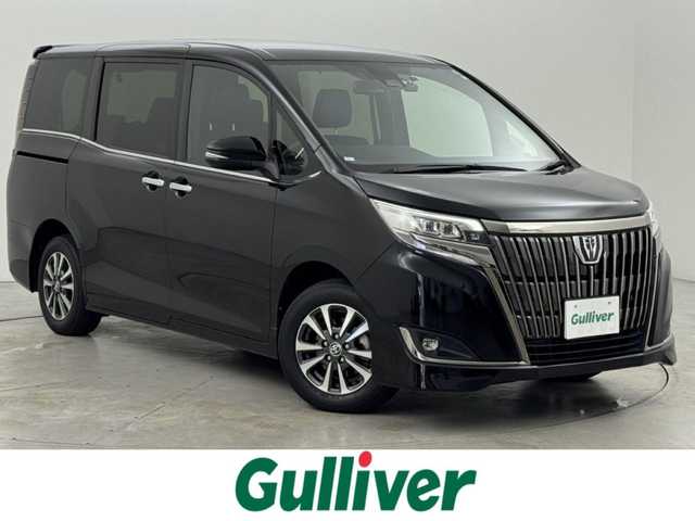 トヨタ エスクァイア Gi プレミアムパッケージ ブラックテーラード 福岡県 2020(令2)年 3.5万km ブラック 後席モニター　/純正９型ナビ　/バックカメラ　/ビルトインＥＴＣ２．０　/前後ドラレコ　/クルーズコントロール　/衝突被害軽減　/レーンキープ　/アイドリングストップ　/オートマチックハイビーム　/両側電動スライドドア　/ハーフレザー　/シートヒーター　/ステアリングヒーター　/純正１５インチＡＷ　/ＬＥＤヘッドライト