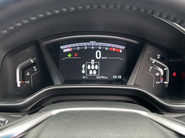 ホンダ ＣＲ－Ｖ EX・マスターピース 岐阜県 2018(平30)年 2.7万km ルーセブラックM 登録時走行距離26791km/純正ＳＤナビ/バックカメラ/ワンセグＴＶ/サンルーフ/レザーシート/シートヒーター/電動リアゲート/パワーシート/ドライブレコーダー/ＥＴＣ/ＵＳＢ/Ｂｌｕｅｔｏｏｔｈ/クルーズコントロール/純正フロアマット/純正アルミホイール/プッシュスタート/スマートキー/スペアキー/ABS/横滑り防止装置/レーンキープアシスト/盗難防止装置/オートライト/LEDヘッドライト/エアバッグ/衝突被害軽減システム/カーテンエアバッグ