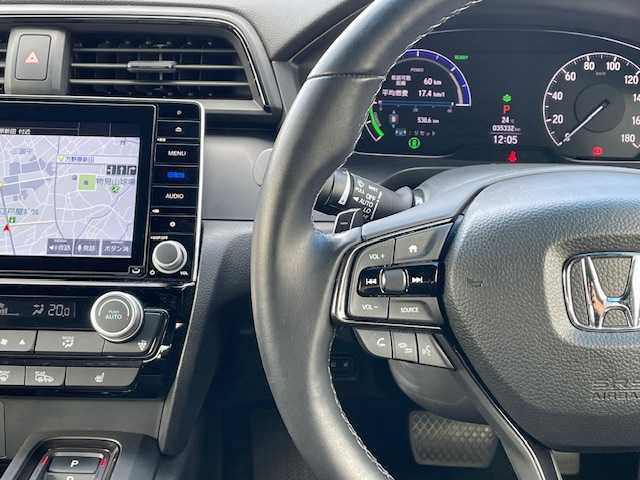 ホンダ インサイト EX・ブラックスタイル 静岡県 2019(令1)年 3.6万km ルーセブラックM ●純正ナビ/(フルセグ/CD/DVD/Bluetooth/iPod)/(ギャザズ/VXU-197SGi)/●ハーフレザーシート/●前席パワーシート/●バックカメラ/●アダプティブクルーズコントロール/●ブラインドスポットモニター/●衝突被害軽減システム/●レーンキープアシスト/●後方コーナーセンサー/●電動パーキングブレーキ/●オートブレーキホールッド/●LEDヘッドライト＆フォグランプ/●オートライト/●革巻きステアリング/●ステアリングスイッチ/●ETC2.0/●前後ドライブレコーダー/●エレクトリックシフト/●パドルシフト/●電動格納ウィンカーミラー/●フルエアロ/●USB/●ドアバイザー/●スマートキー/●プッシュスタート/●純正フロアマット/●純正１７インチアルミホイール/●ダブル＋サイド＋カーテンSRS＋ABS