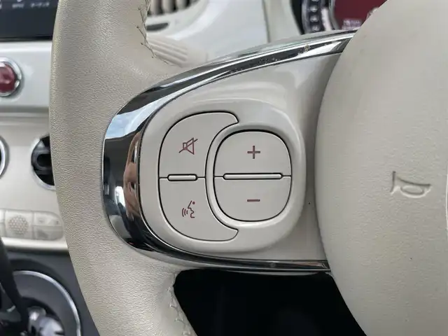 フィアット ５００ 1．2 ドルチェ 新潟県 2022(令4)年 1.3万km ボサノバホワイト ワンオーナー/ガラスルーフ/純正ホイール夏タイヤ装着/社外スタッドレスタイヤ車載/純正フロアマット/ステアリングスイッチ/ハンズフリー/パドルシフト/前後ドライブレコーダー/スペアキー1個