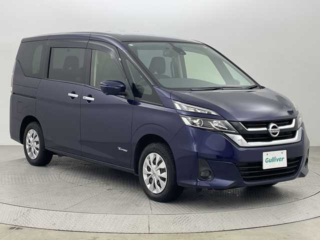 日産 セレナ X Vセレクション 新潟県 2018(平30)年 8.9万km アズライトブルー メモリナビ　型式MJ118D-W/全周囲カメラ/フルセグ/CD/BT/SD/フルセグ/プロパイロット/コーナーセンサー/デジタルインナーミラー/フォグ/キセノン