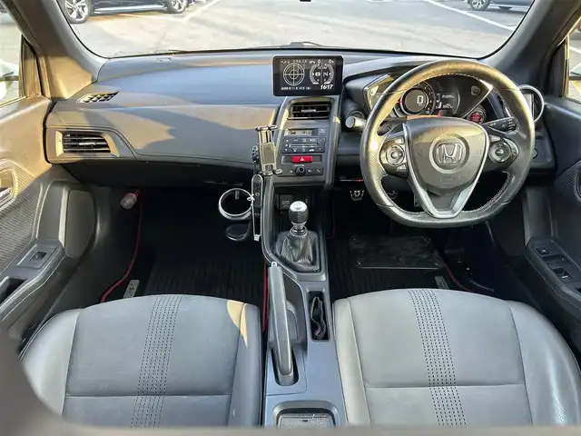 ホンダ Ｓ６６０ α 愛媛県 2015(平27)年 4.3万km 白 専用センターディスプレイ（internavi POCKET連携対応）/BT/AM・FM/バックカメラ/ETC/ドライブレコーダー/エンジンスタートボタン/クルーズコントロール/HKSターボマフラー/WedsSportアルミホイール/純正フロアマット/無限ハードトップ/純正ロールトップ