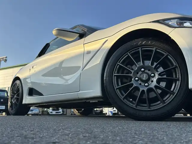 ホンダ Ｓ６６０ α 愛媛県 2015(平27)年 4.3万km 白 専用センターディスプレイ（internavi POCKET連携対応）/BT/AM・FM/バックカメラ/ETC/ドライブレコーダー/エンジンスタートボタン/クルーズコントロール/HKSターボマフラー/WedsSportアルミホイール/純正フロアマット/無限ハードトップ/純正ロールトップ