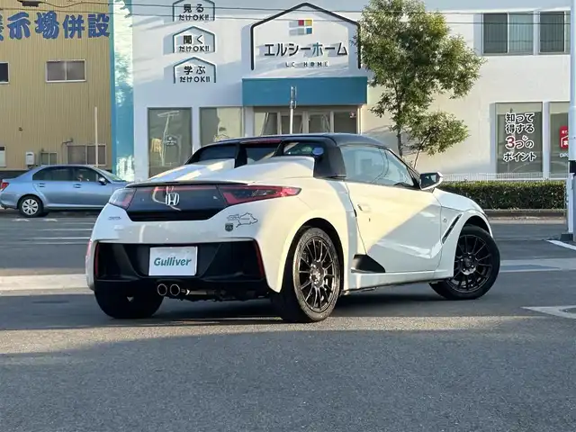 ホンダ Ｓ６６０ α 愛媛県 2015(平27)年 4.3万km 白 専用センターディスプレイ（internavi POCKET連携対応）/BT/AM・FM/バックカメラ/ETC/ドライブレコーダー/エンジンスタートボタン/クルーズコントロール/HKSターボマフラー/WedsSportアルミホイール/純正フロアマット/無限ハードトップ/純正ロールトップ