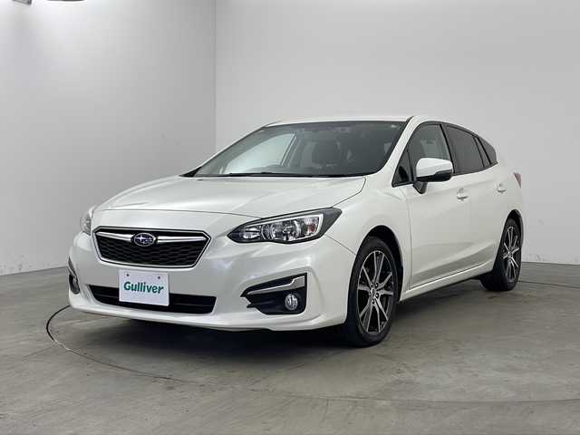 スバル インプレッサ スポーツ 2．0i－Lアイサイト 兵庫県 2018(平30)年 6.1万km クリスタルホワイトP ・社外ナビ（AVN138M）/CD/ワンセグ/・バックカメラ/・ETC/・アイドリングストップ/・パドルシフト/・オートライト/・アイサイト/・衝突軽減ブレーキ/・レーンキープアシスト/・レーダークルーズコントロール/・前後ドライブレコーダー/・純正マット/・純正17インチアルミホイール/・スマートキー